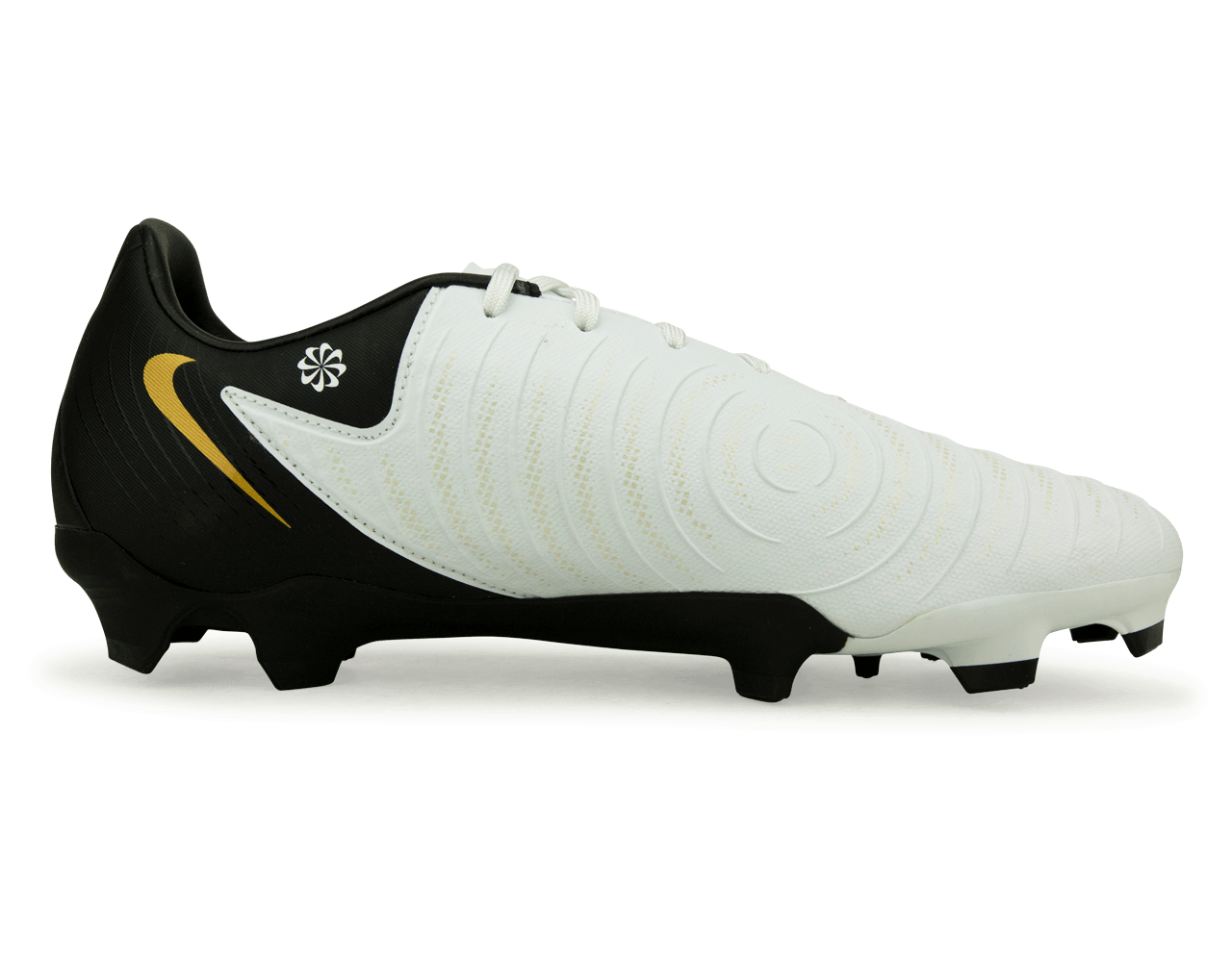 Nike Men's Phantom GX II Academy FG/MG White/Black/Gold