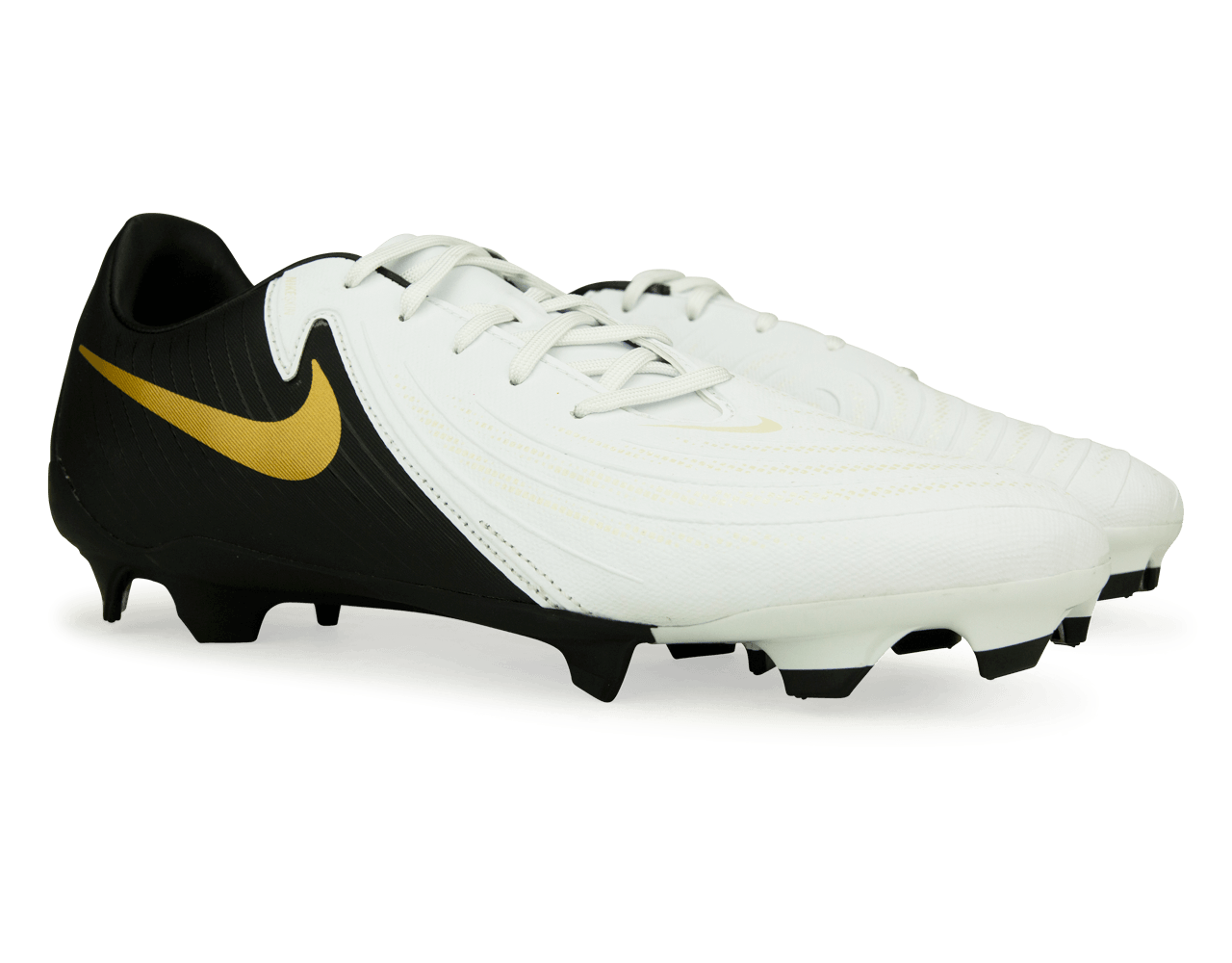 Nike Men's Phantom GX II Academy FG/MG White/Black/Gold