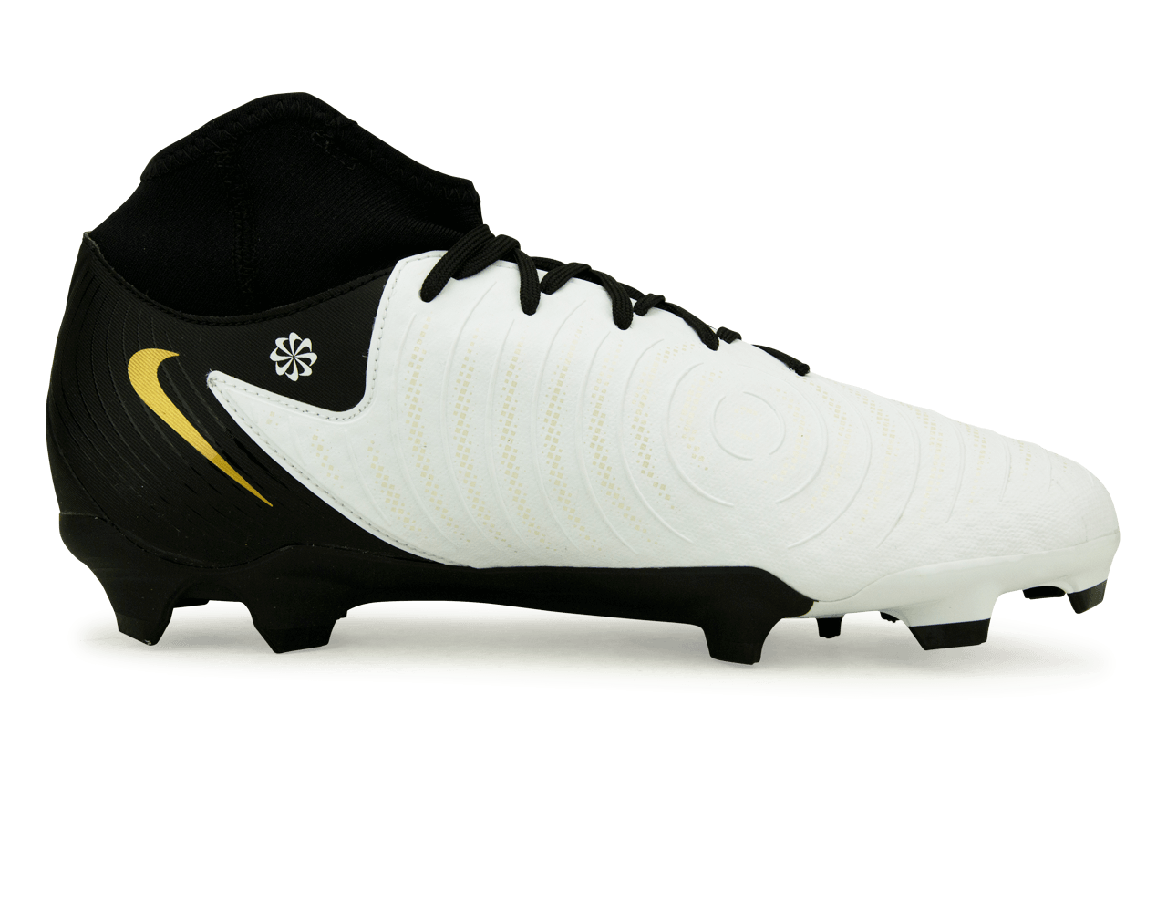 Nike Men's Phantom Luna II Academy FG/MG White/Black/Gold