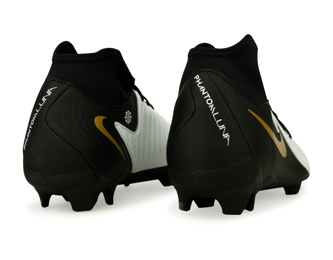 Nike Men's Phantom Luna II Academy FG/MG White/Black/Gold