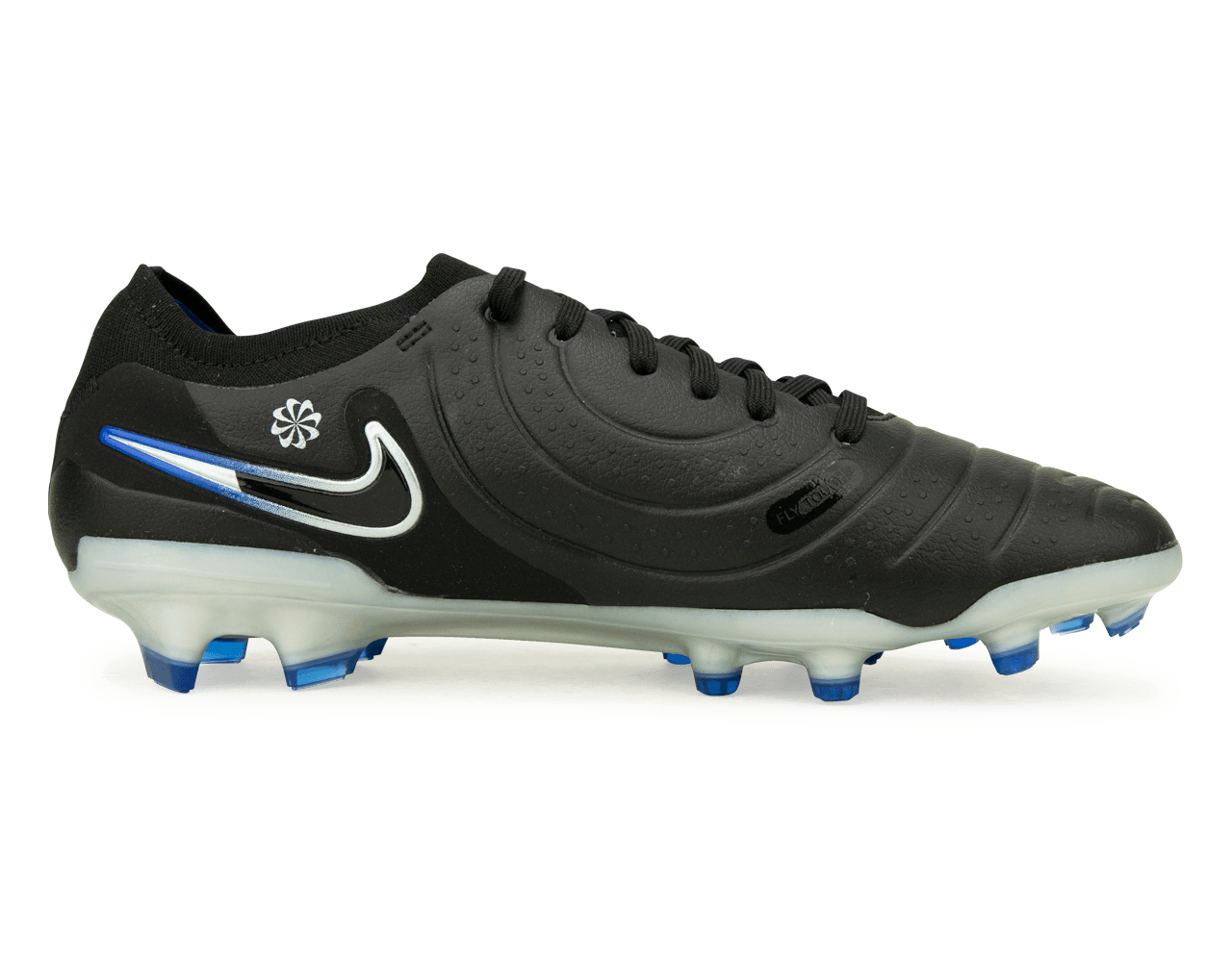 Nike Men's Tiempo Legend 10 Pro FG Black/Chrome/Royal