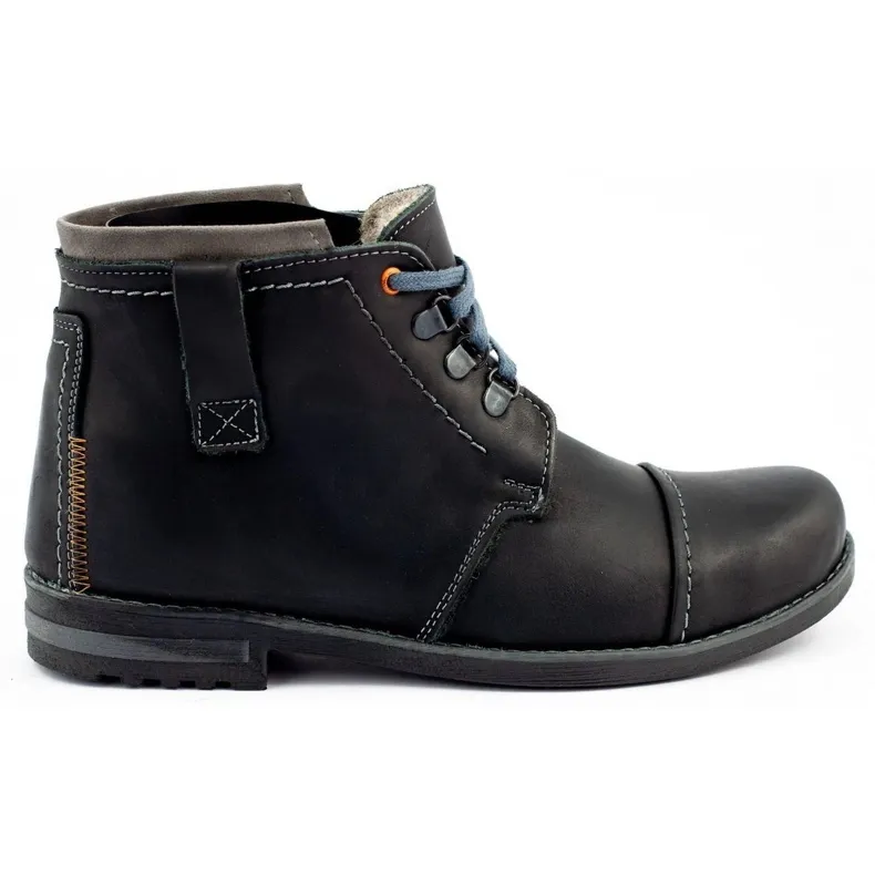 Olivier Men's winter boots snow boots 120 Black