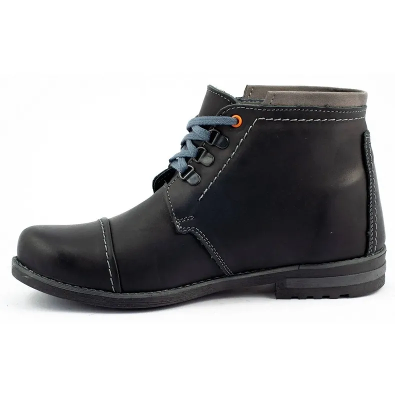 Olivier Men's winter boots snow boots 120 Black