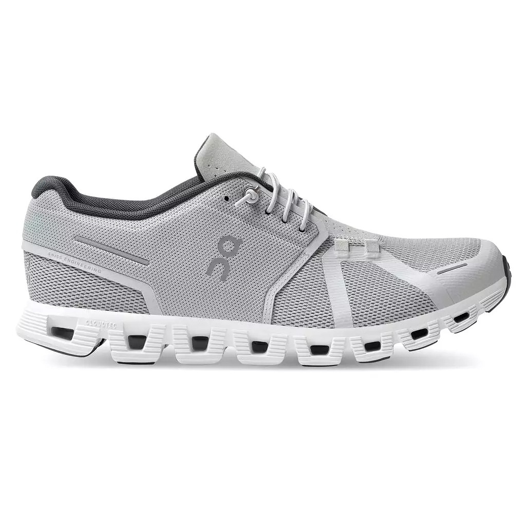 On Running Cloud 5 (Mens) - Glacier/White