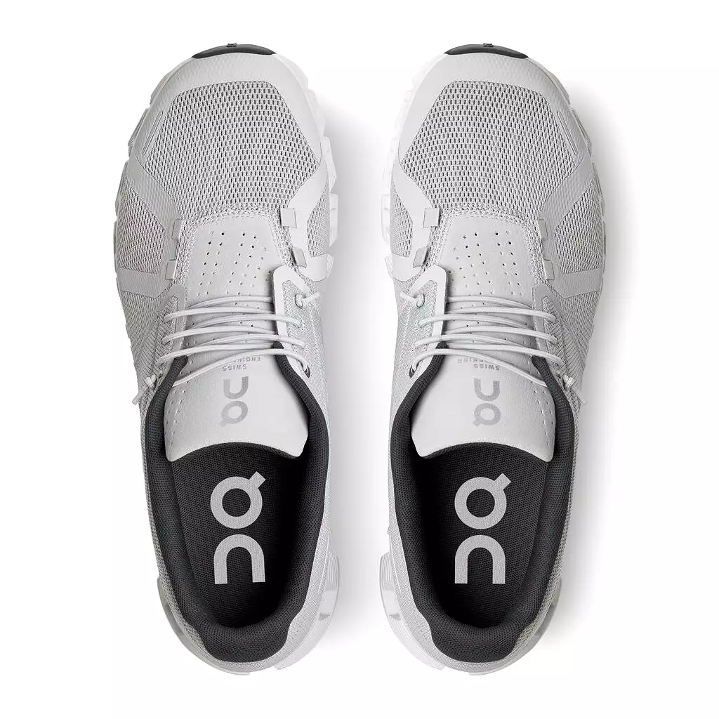 On Running Cloud 5 (Mens) - Glacier/White