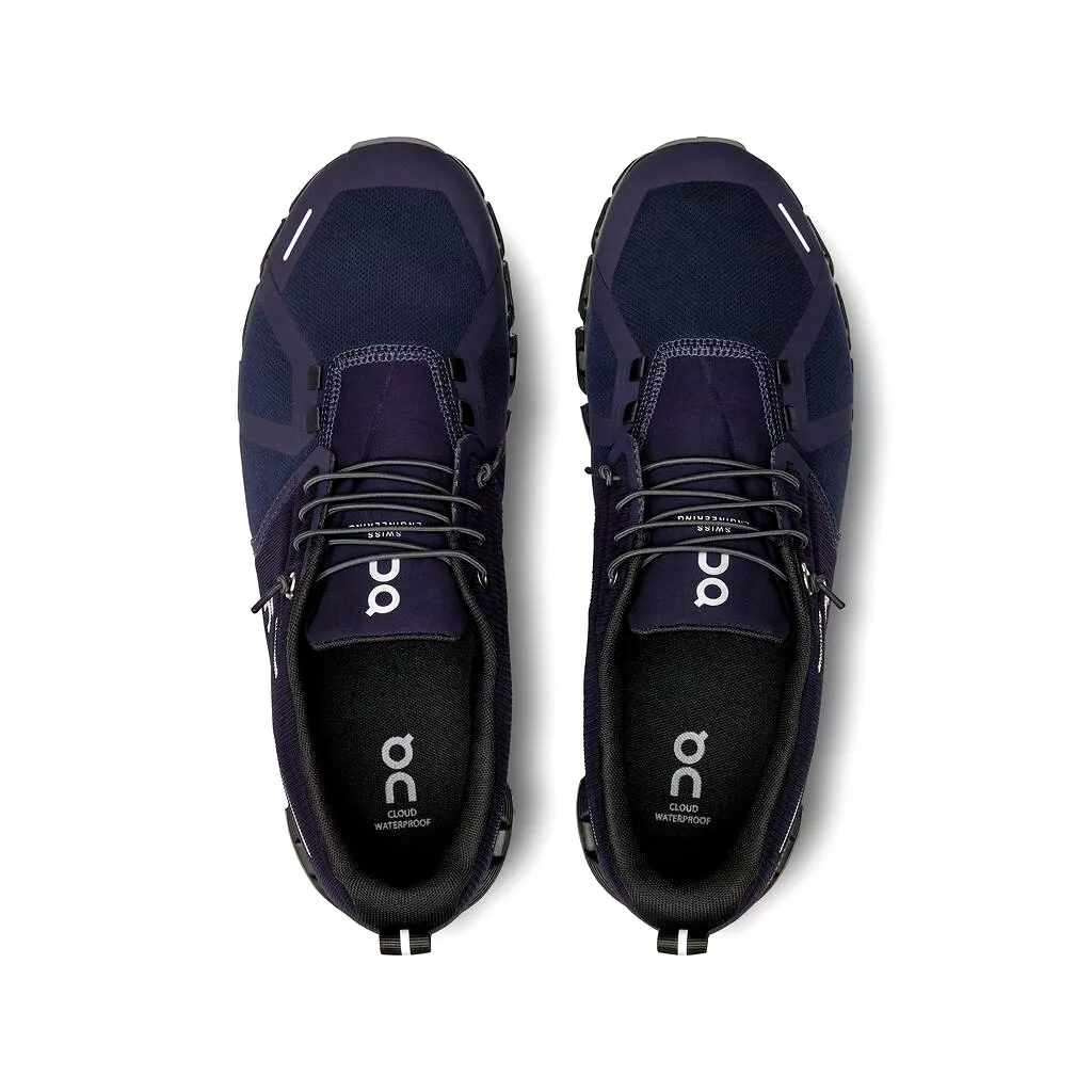 On Running Cloud 5 Waterproof (Men's) - Midnight/Magnet