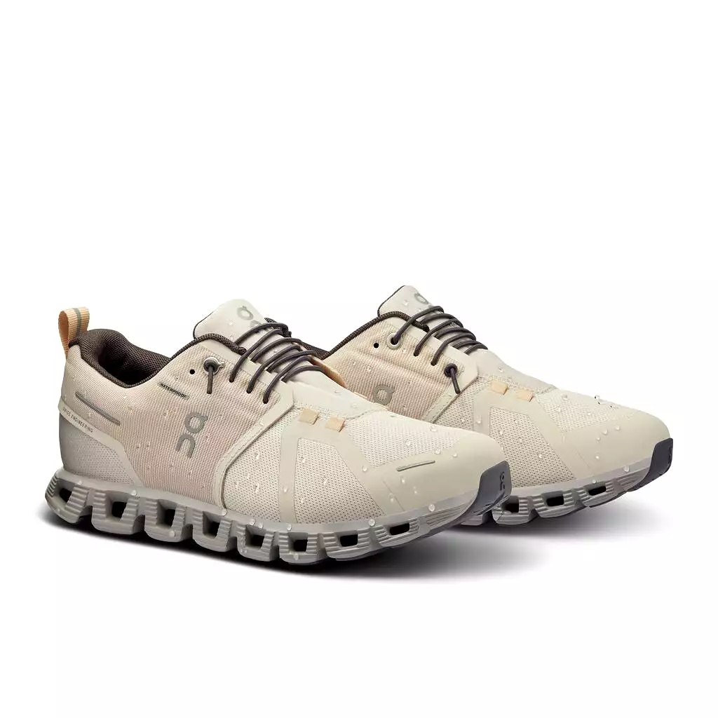 On Running Cloud 5 Waterproof (Womens) - Pearl/Fog