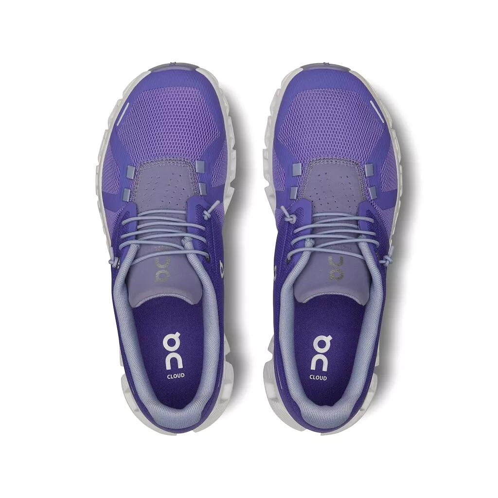 On Running Cloud 5 (Womens) - Blueberry/Feather