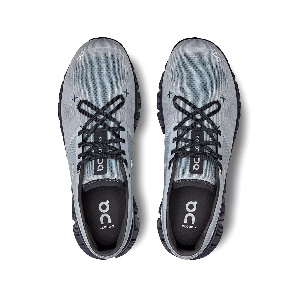 On Running Cloud X 3 (Mens) - Glacier/Iron