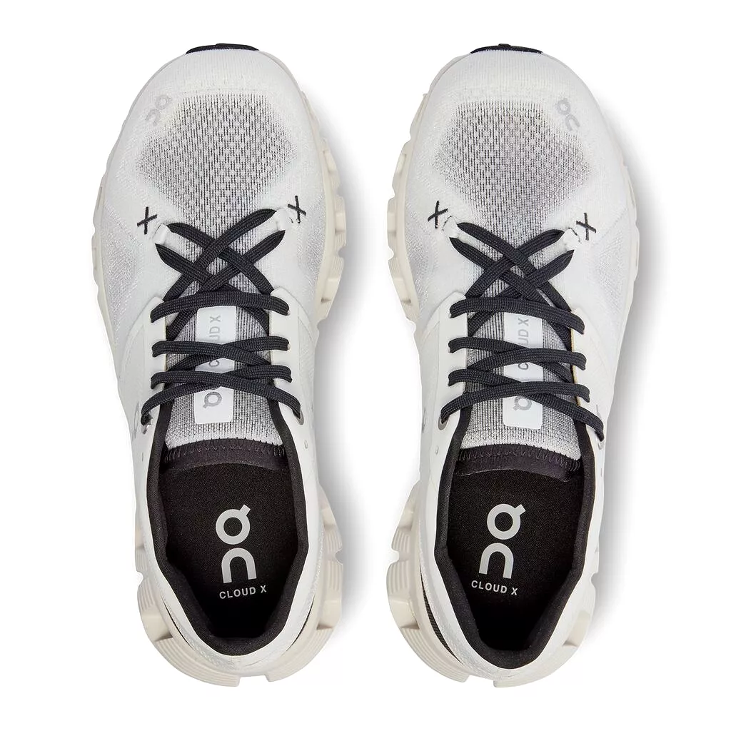 On Running Cloud X 3 (Womens) - White/Black