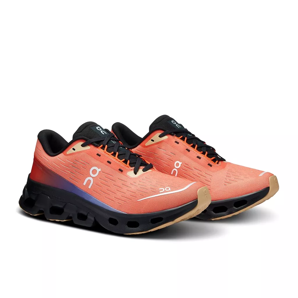 On Running Cloudspark (Womens) - Flame/Black