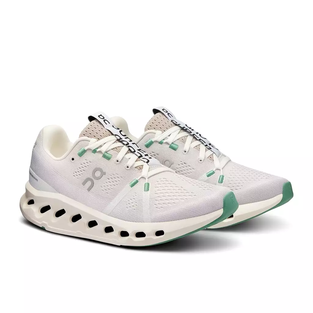 On Running Cloudsurfer (Womens) - Pearl/Ivory