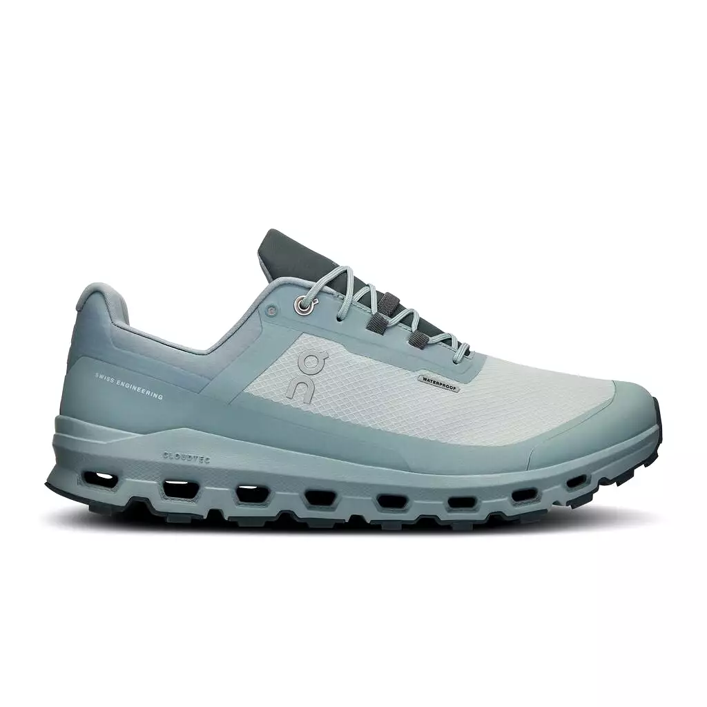 On Running Cloudvista Waterproof (Mens) - Glacier/Cobble