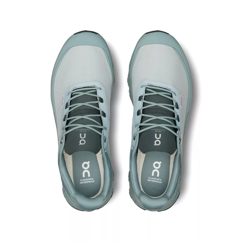 On Running Cloudvista Waterproof (Mens) - Glacier/Cobble