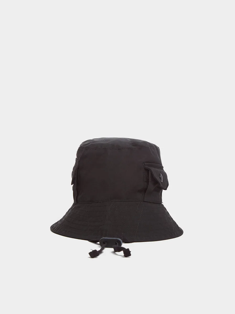 PC Poplin Explorer Hat, Black