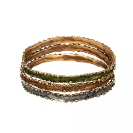 Pesci Che Volano Medusa Bronze Bangle