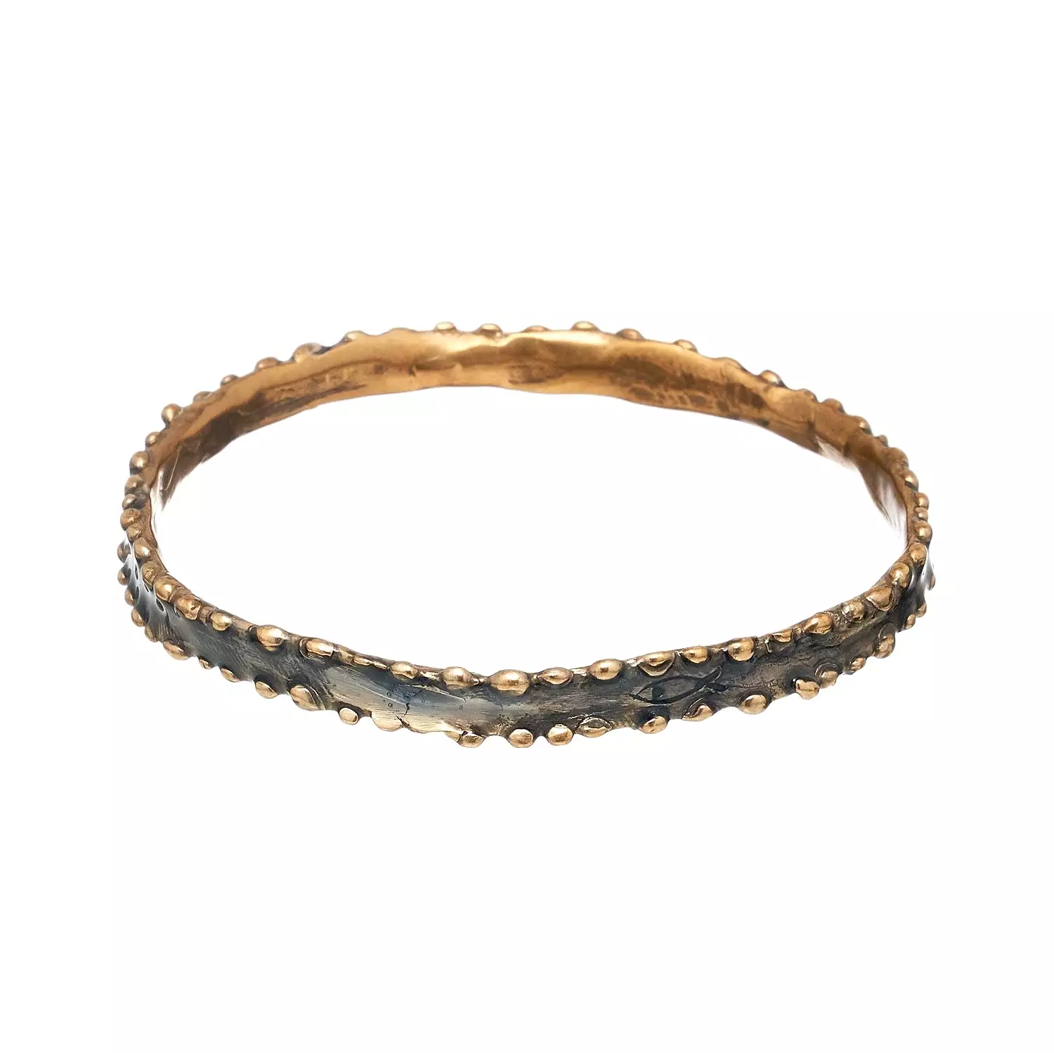 Pesci Che Volano Medusa Bronze Bangle