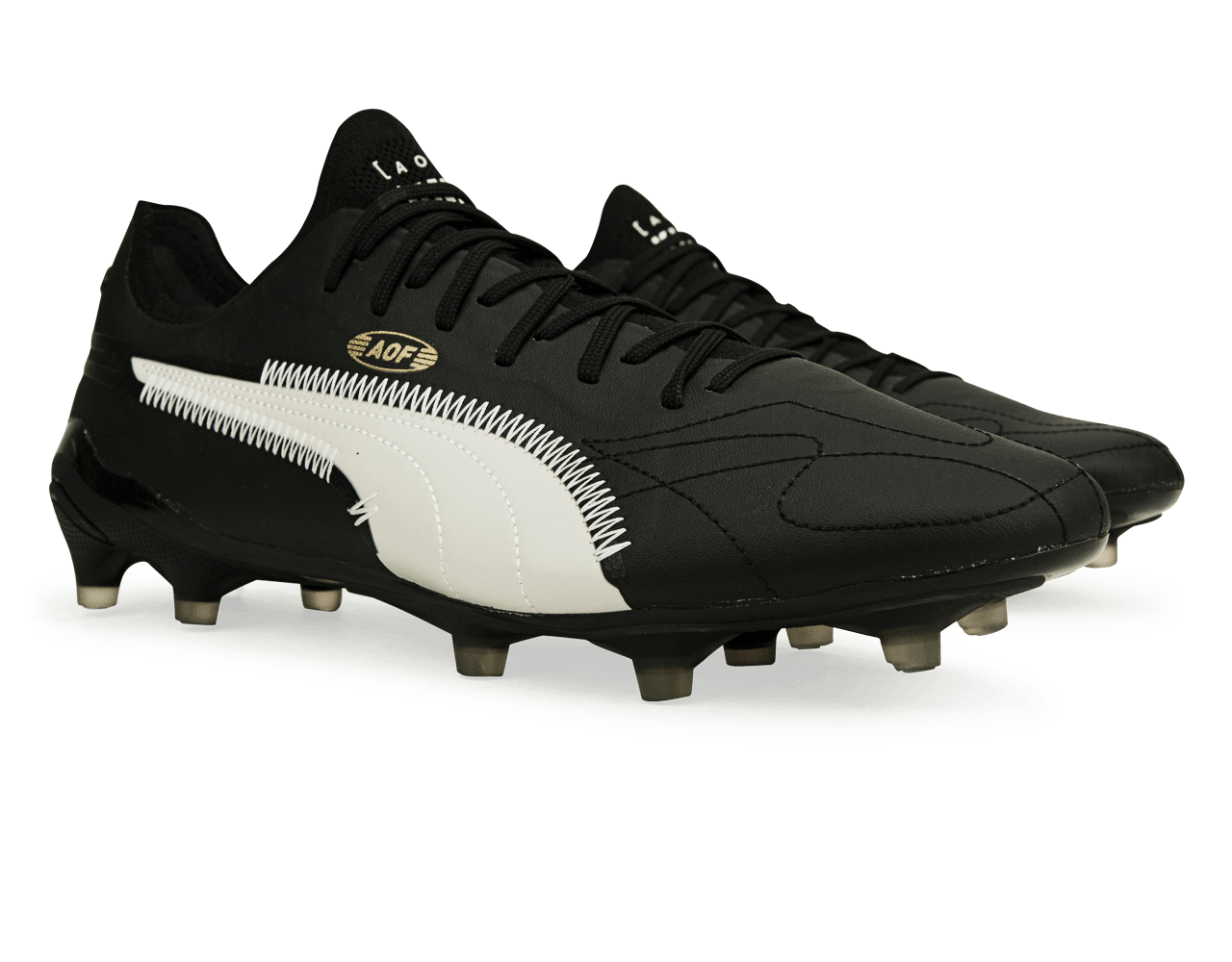 PUMA Men's King Ultimate AOF FG/AG Black/White