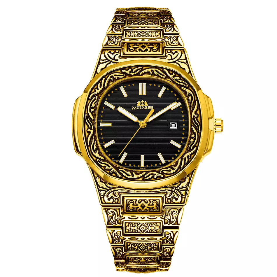 Retro Top Luxury Quartz Watch Men S4573991