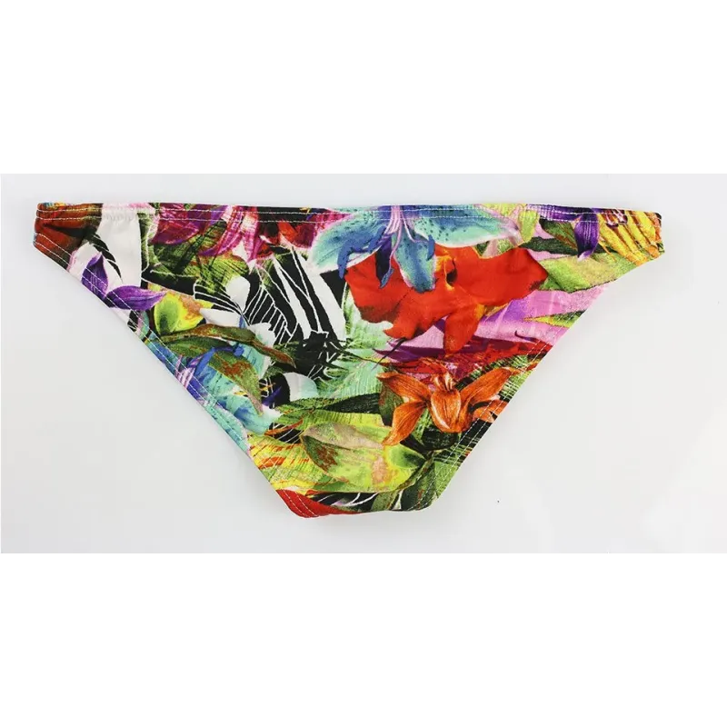 Sexy Men's Cotton Printed G-string Undies Brief Bikini Underwear