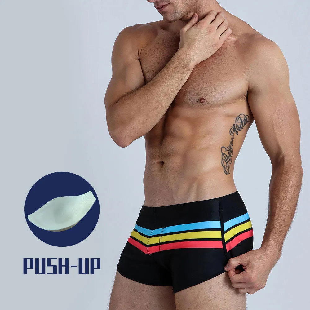 Sexy Polyester Bathing Surf Board Beach Shorts Swimwear for Men