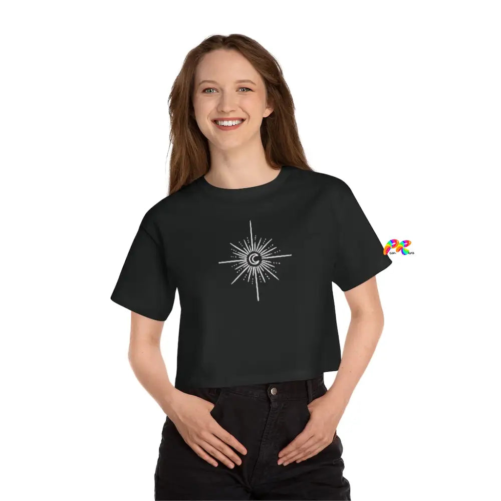 Sun/Moon Champion Crop Top