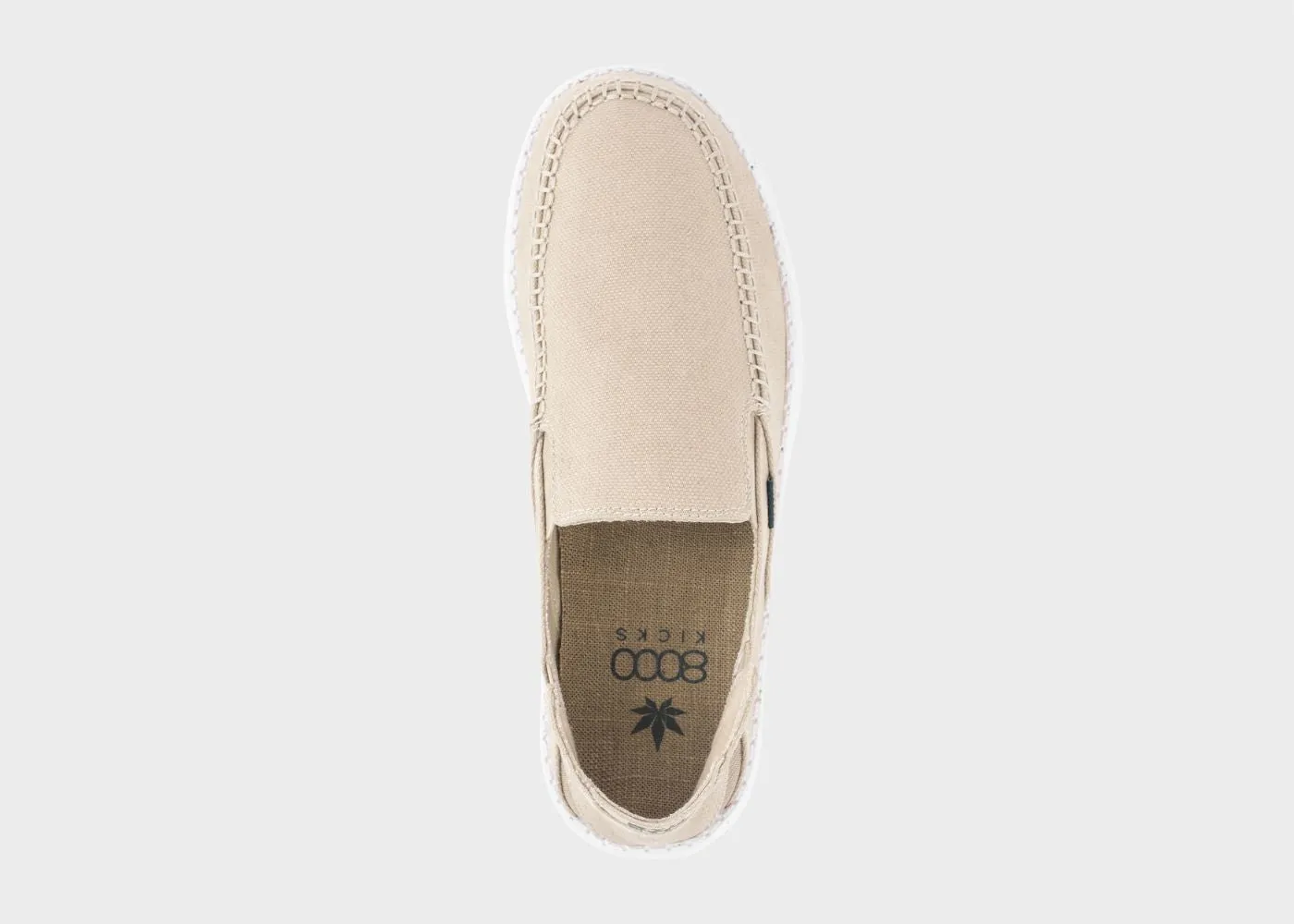 SunSlide Hemp slip-on for Men in Beige