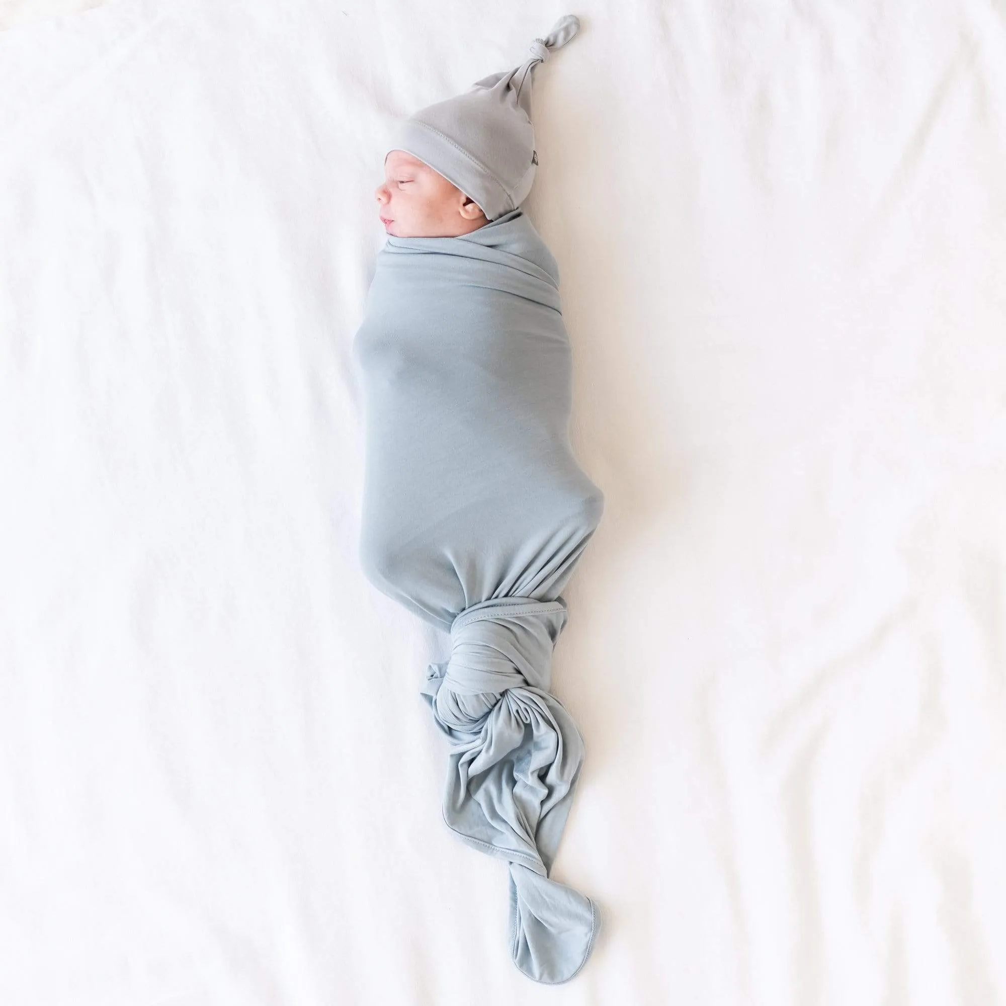 Swaddle Blanket in Fog