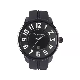 Tendence Gulliver Round Quartz Watch Black 02043020 Men