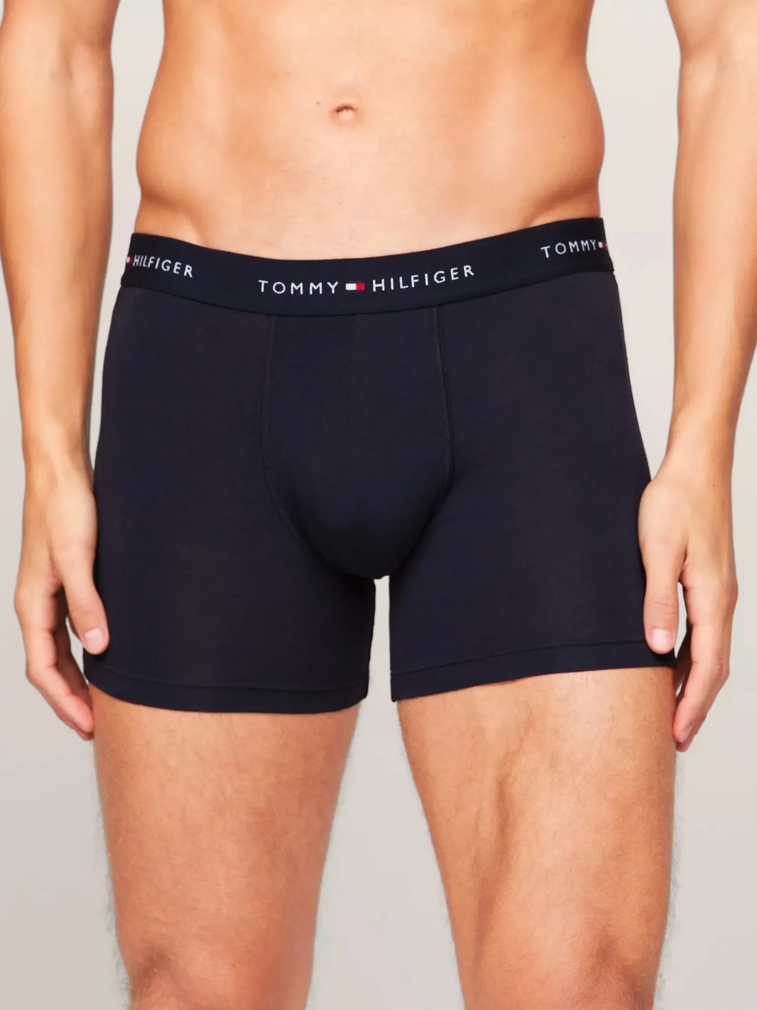 Tommy Hilfiger Mens Boxer Briefs (3-Pack)