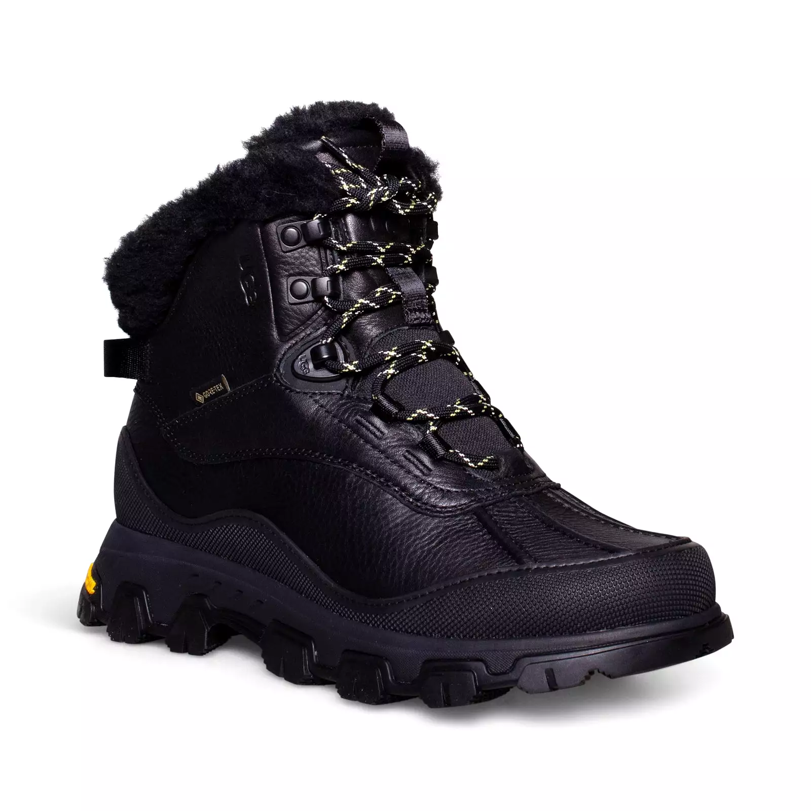 UGG Adirondack Meridian Hiker Black Boots - Women's