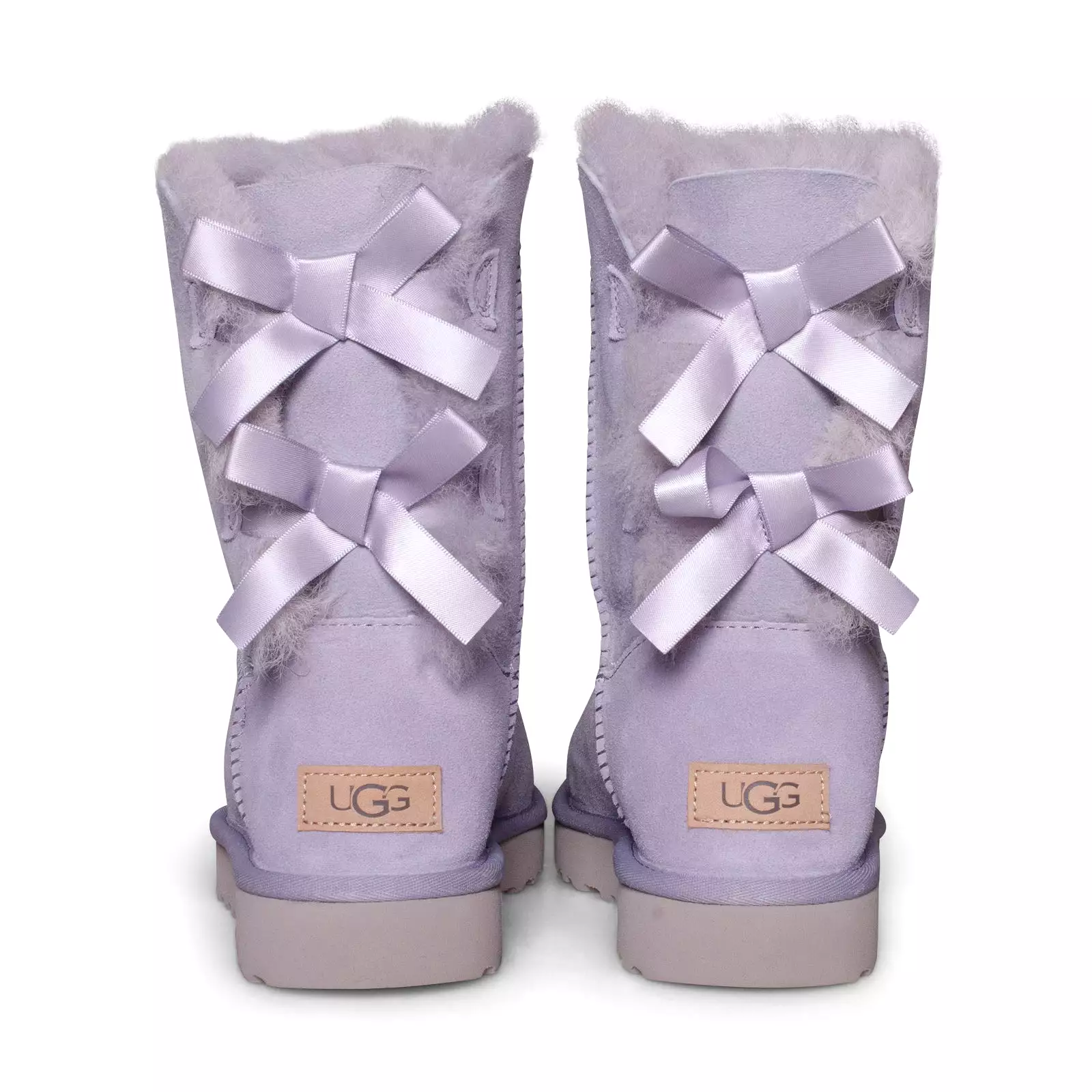 UGG Bailey Bow II Heathered Lilac Boots - Women's