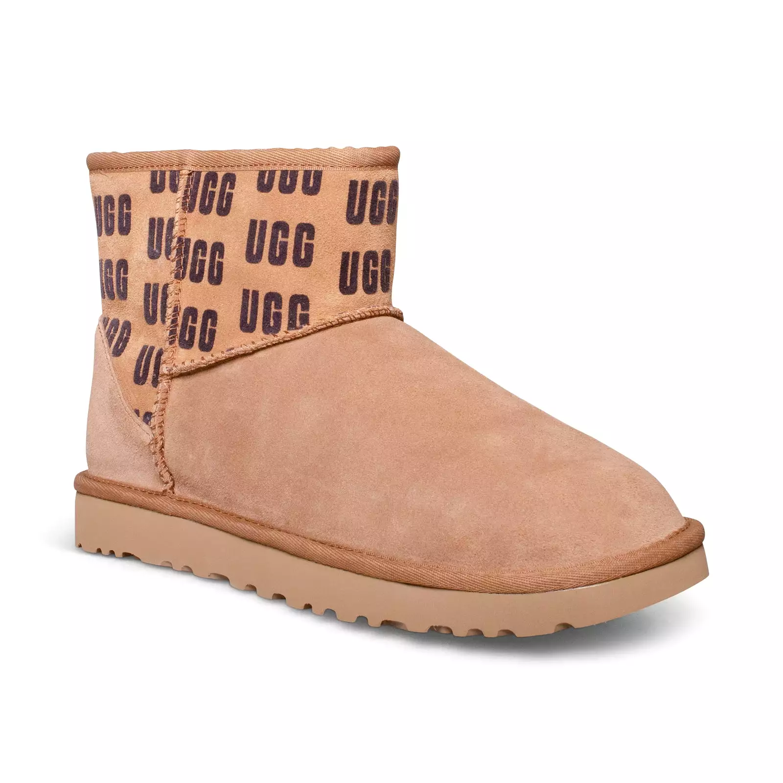 UGG Classic Mini II UGG Graphic Chestnut Boots - Women's