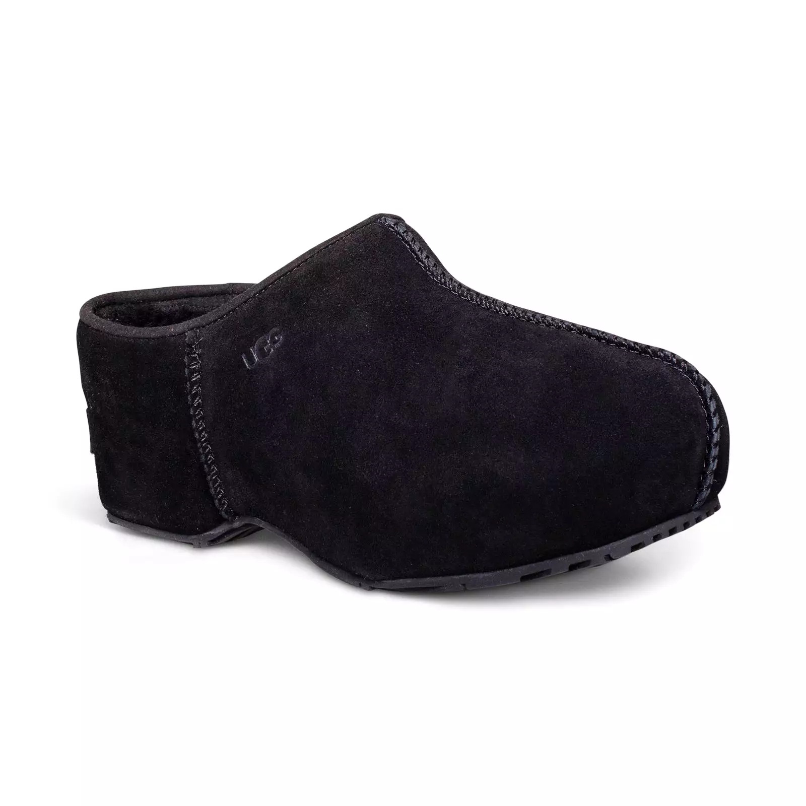 UGG Cottage Clog Black Slippers - Women's