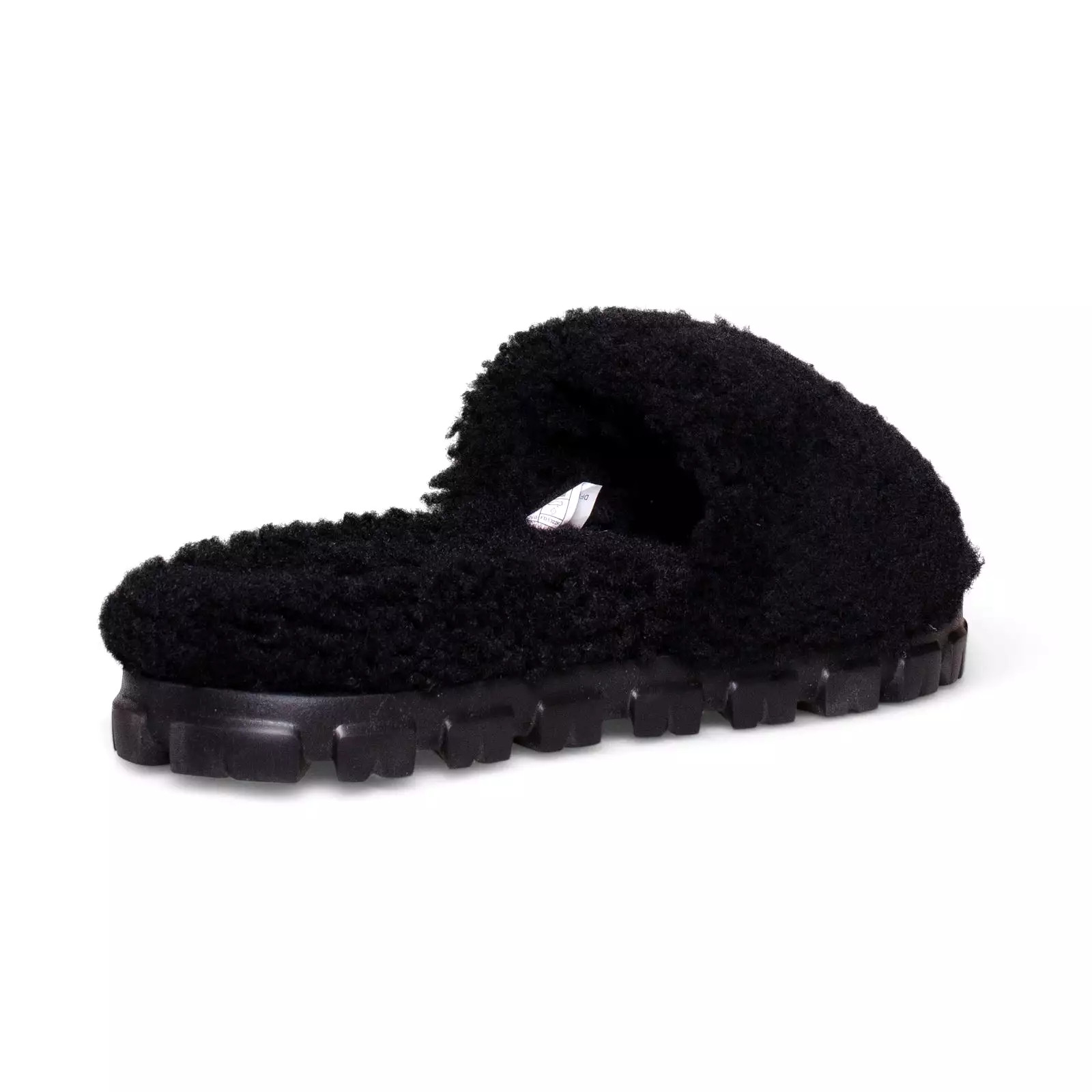 UGG Cozetta Curly Black Slippers - Women's