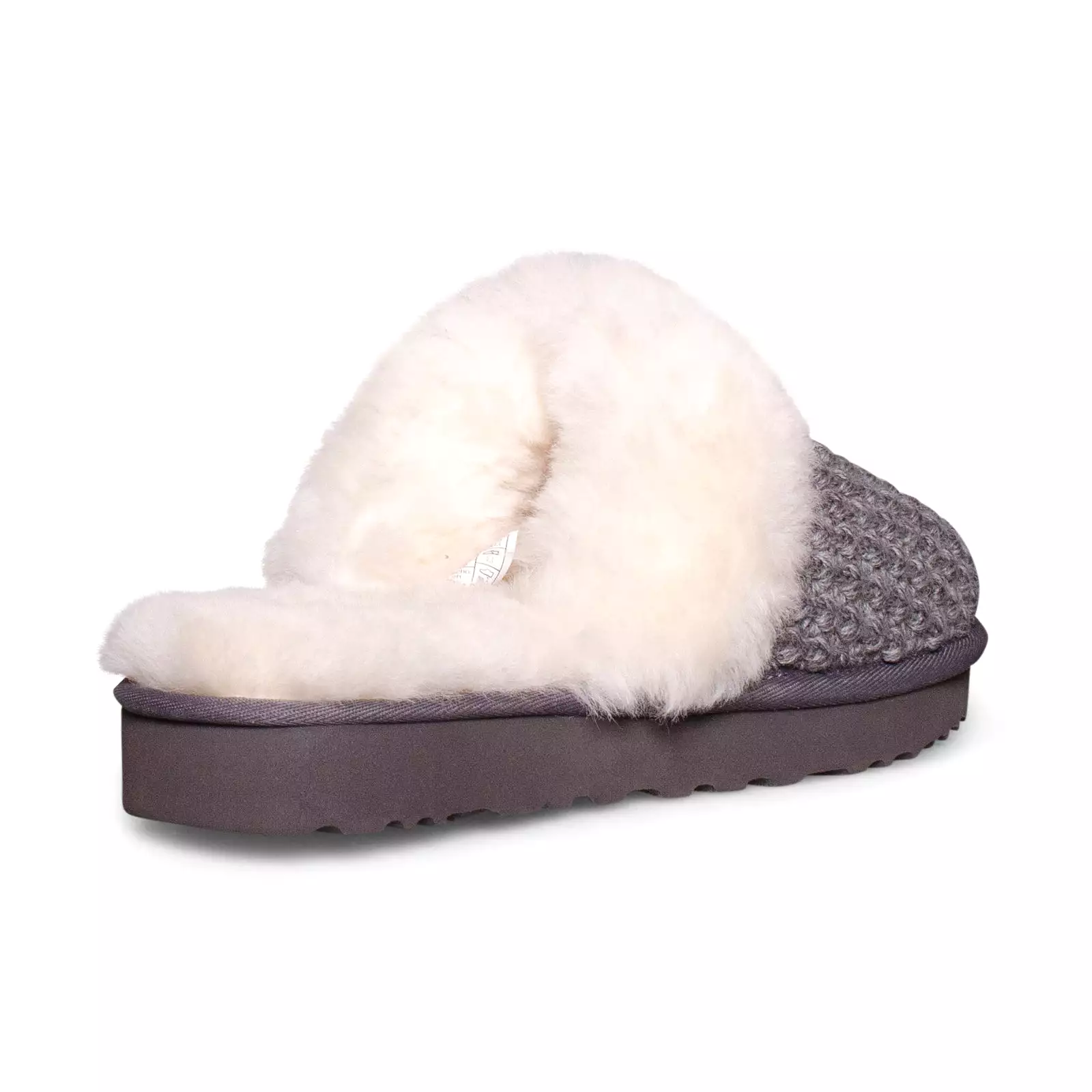 UGG Cozy Knit Charcoal Slippers - Women's