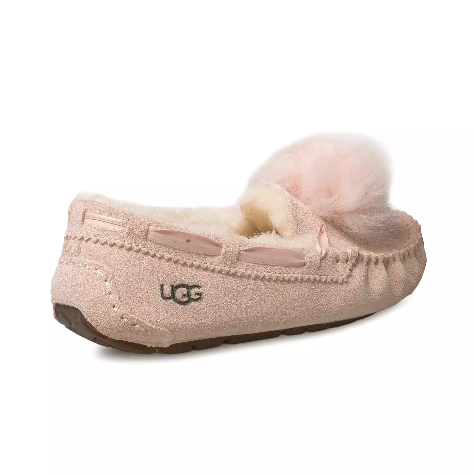 UGG Dakota Pom Pom Quartz Slippers - Women's