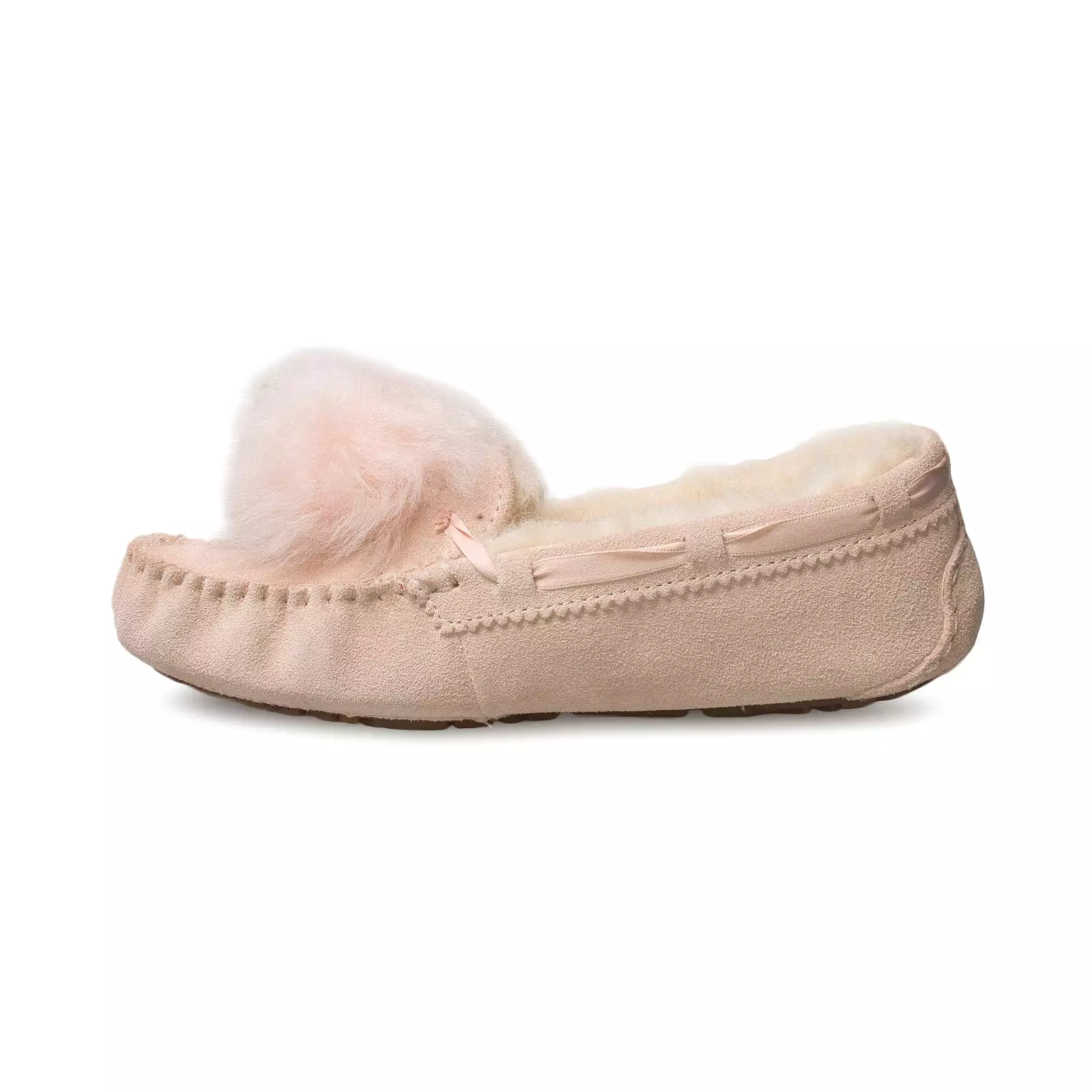 UGG Dakota Pom Pom Quartz Slippers - Women's