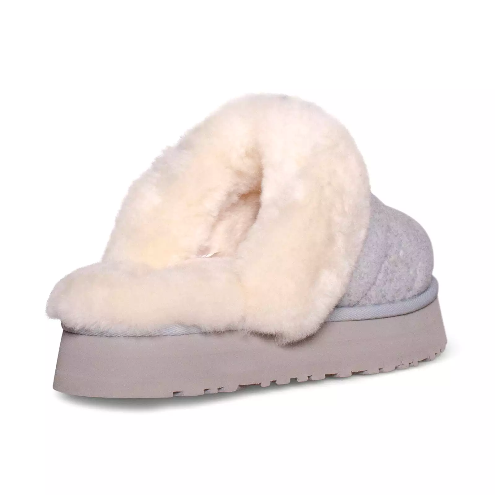 UGG Disquette Felted Grey Slippers - Women's