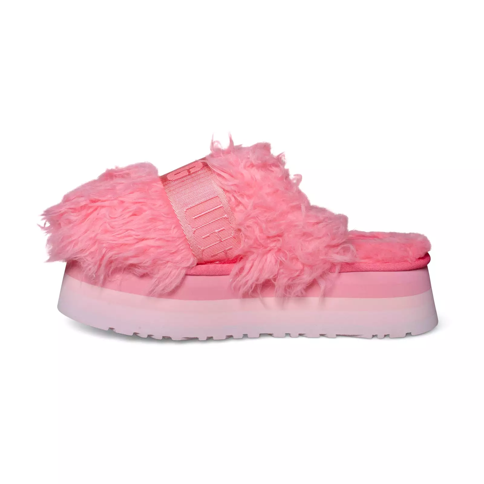 UGG Fluff Momma Sugar Slide Pink Jasmine Slippers - Women's