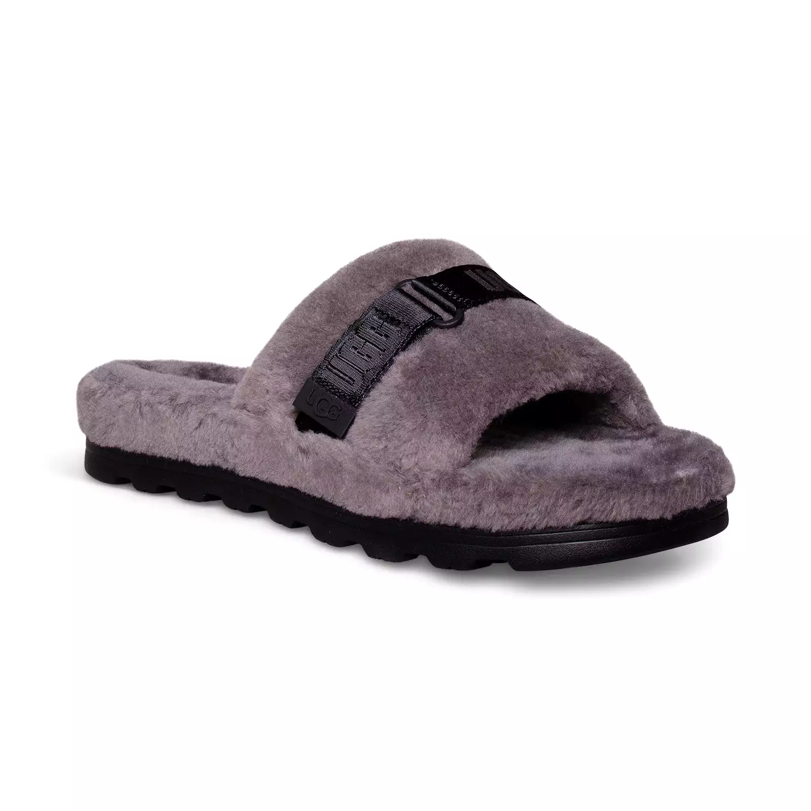 UGG Fluff Up Charcoal Slippers - Men's