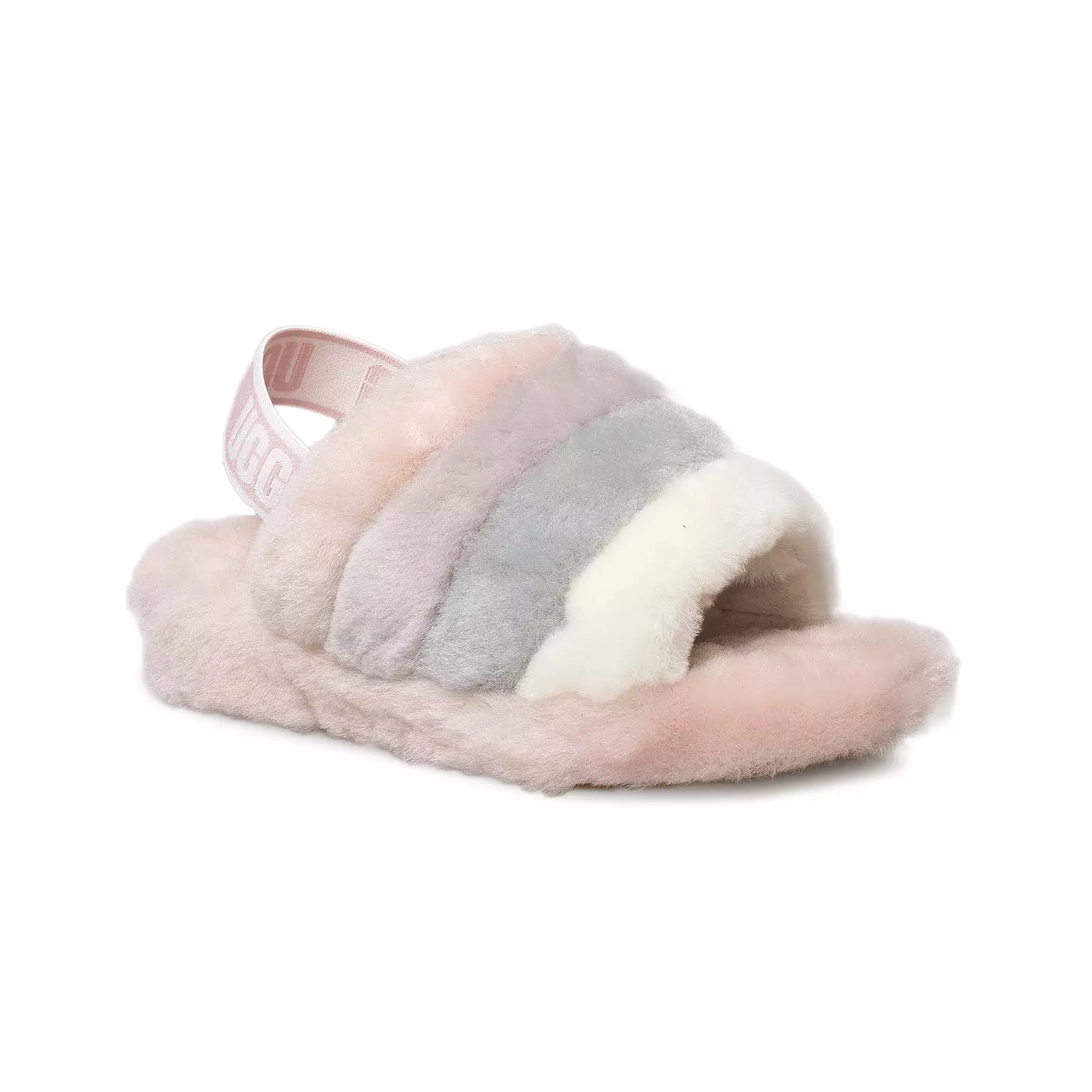 UGG Fluff Yeah Slide Quartz Multi Slippers - Women's