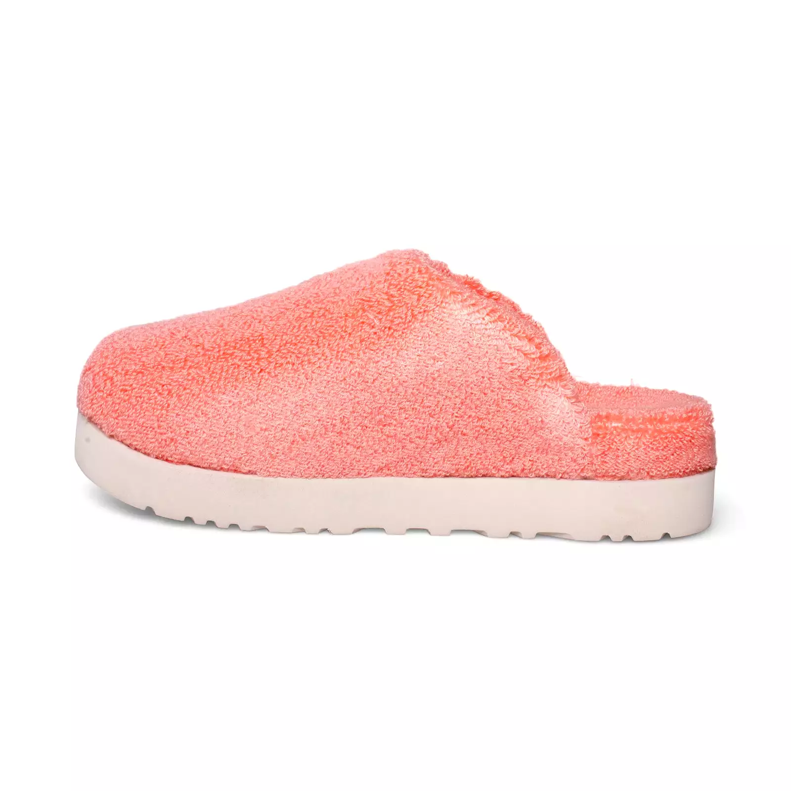 UGG Fuzz Sugar Terry Slide Pink Blossom Slippers - Women's