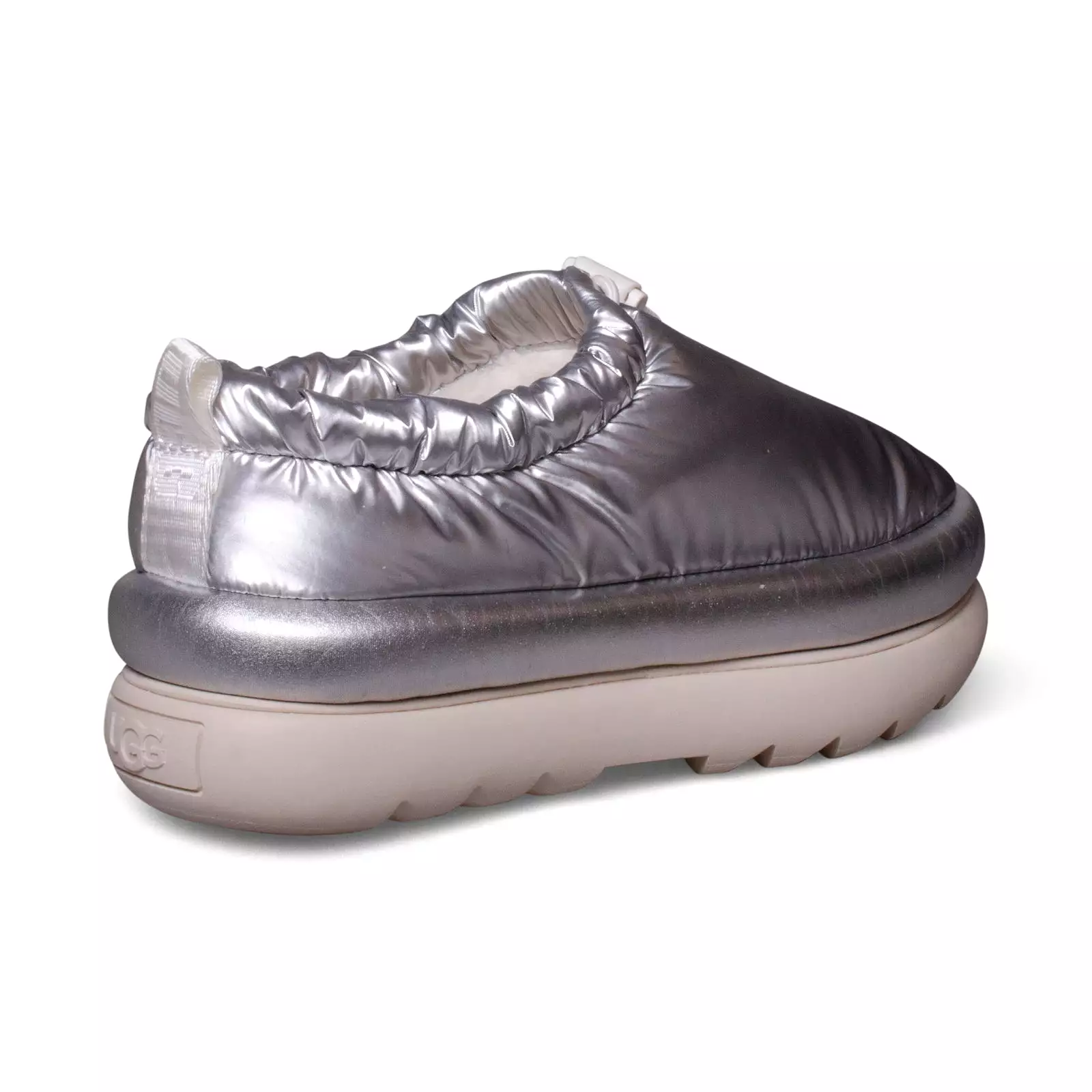 UGG Maxi Clog Metallic Silver - Women's