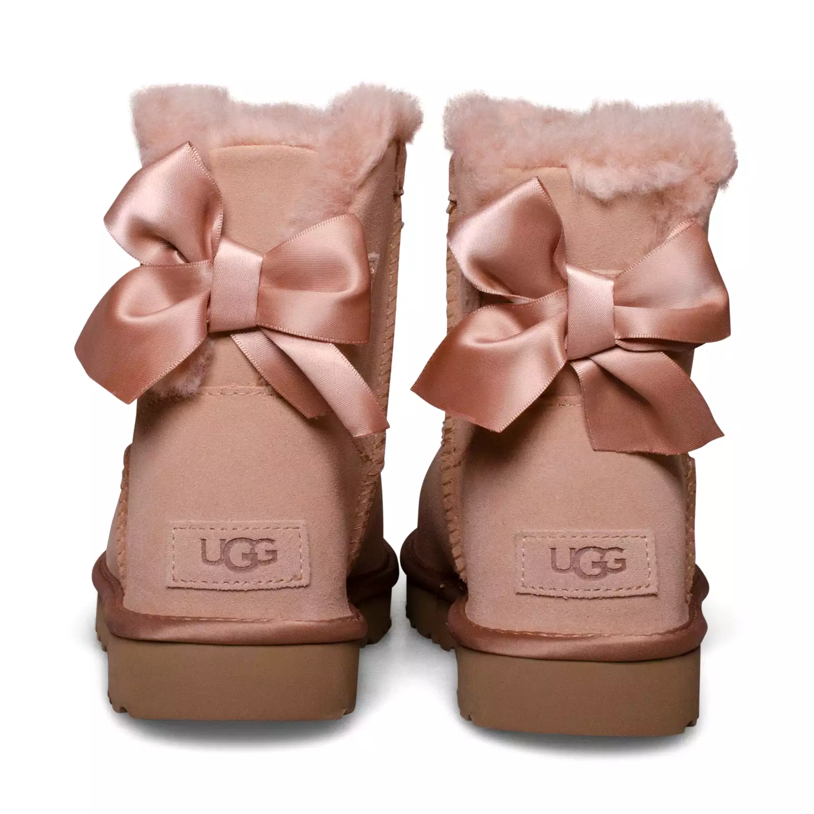 UGG Mini Bailey Bow Satin Arroyo Boots - Women's