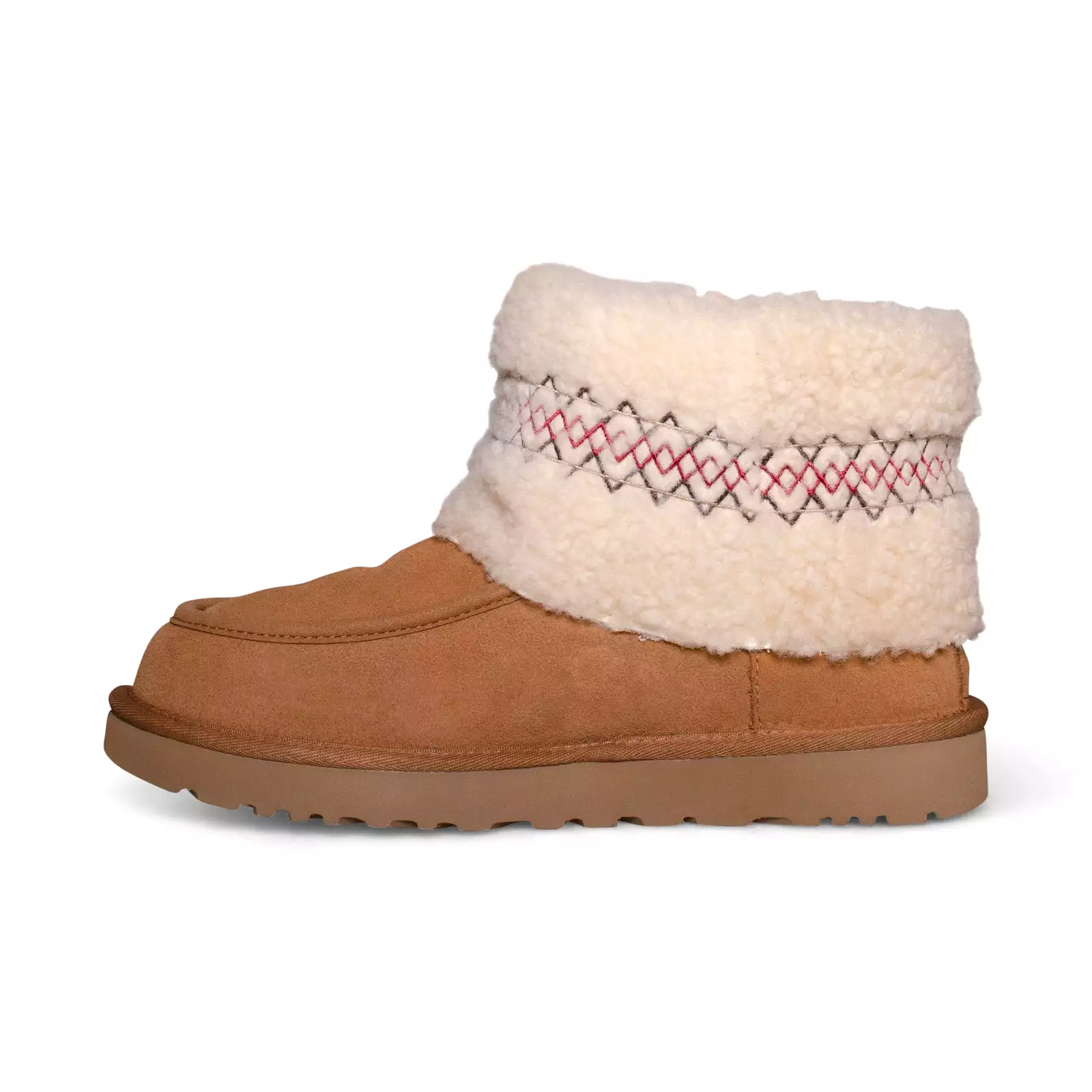 UGG Mini UGG Braid Chestnut Boots - Women's