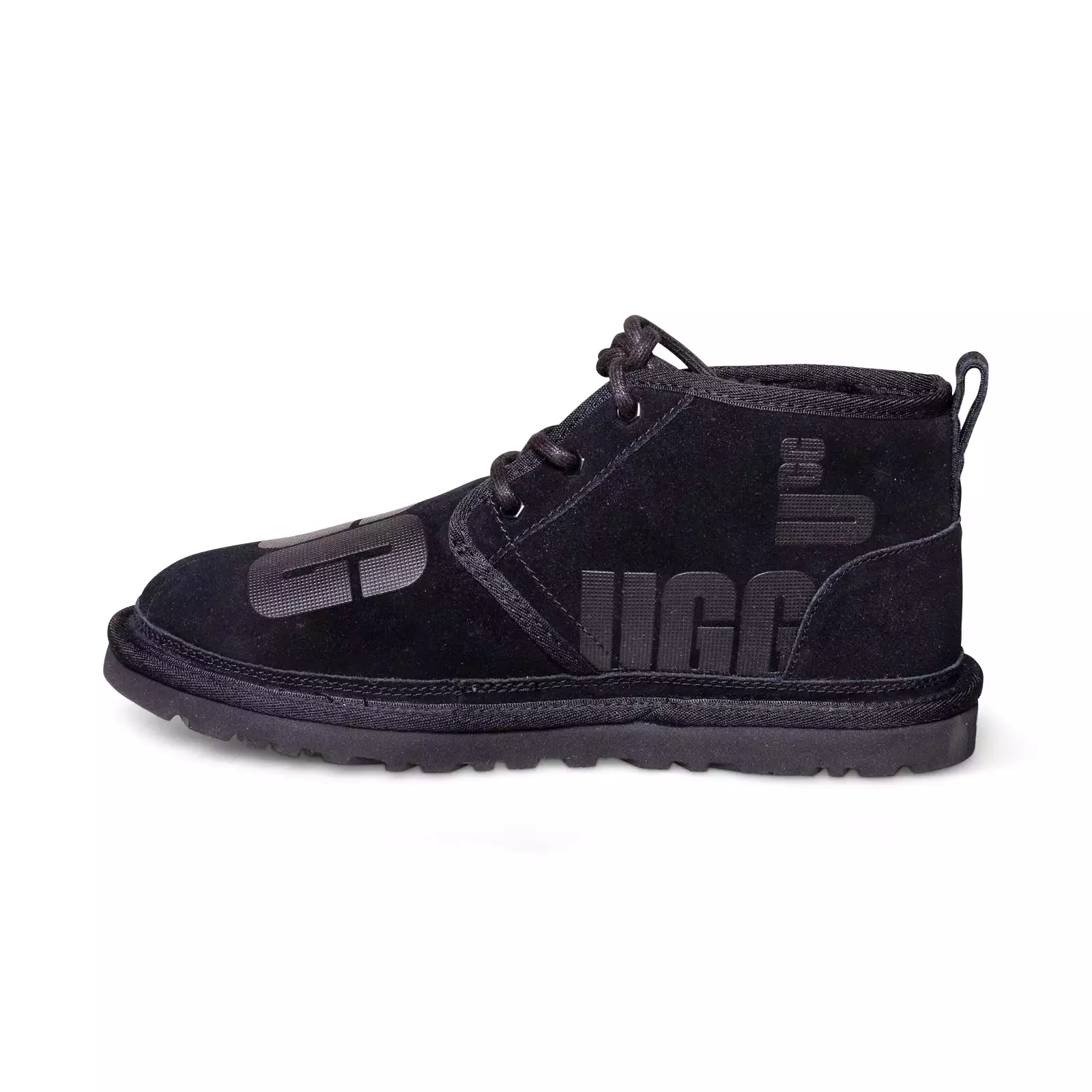 UGG Neumel Scatter Graphic Black Boots - Women's