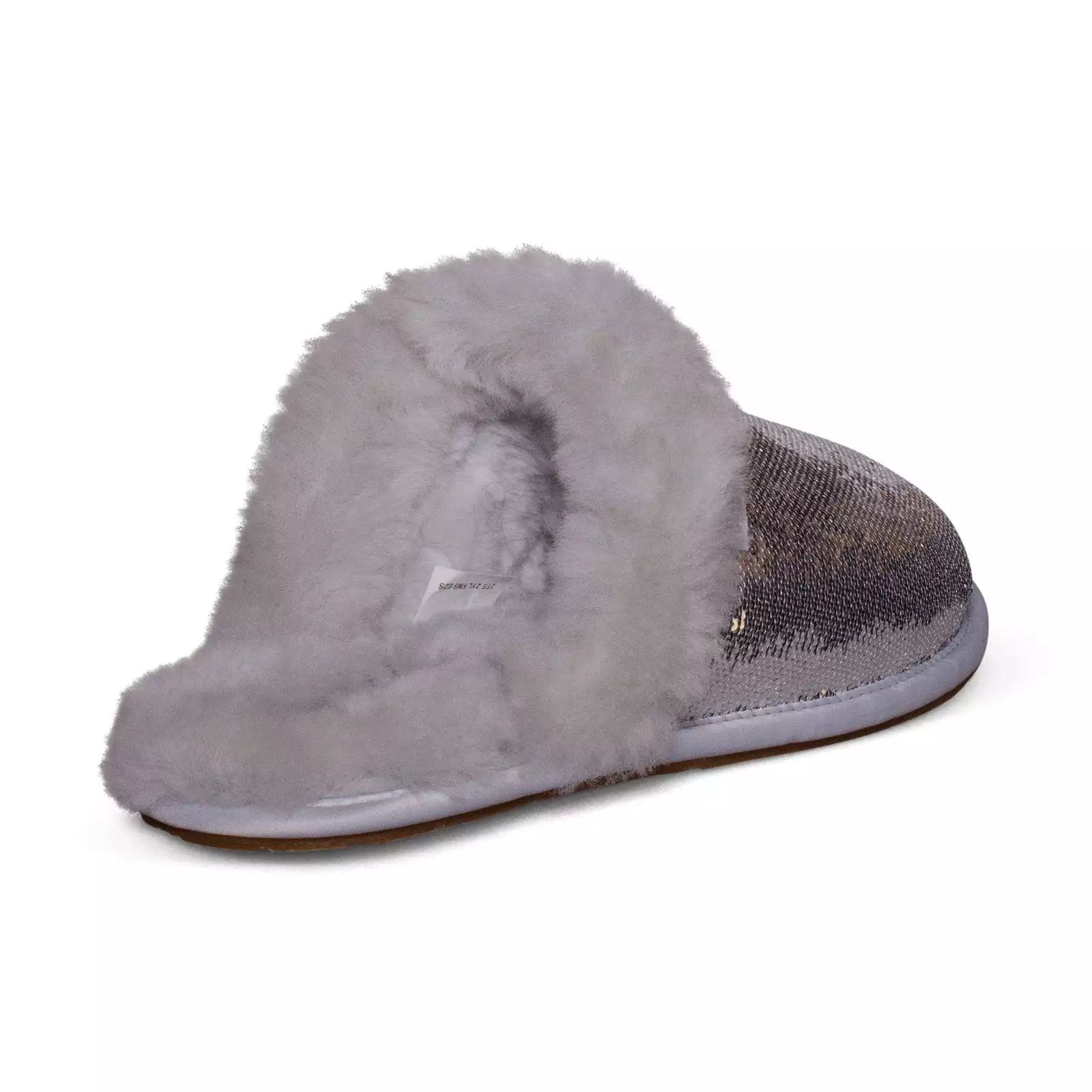 UGG Scuffette II Mirror Ball Silver Slippers - Women's