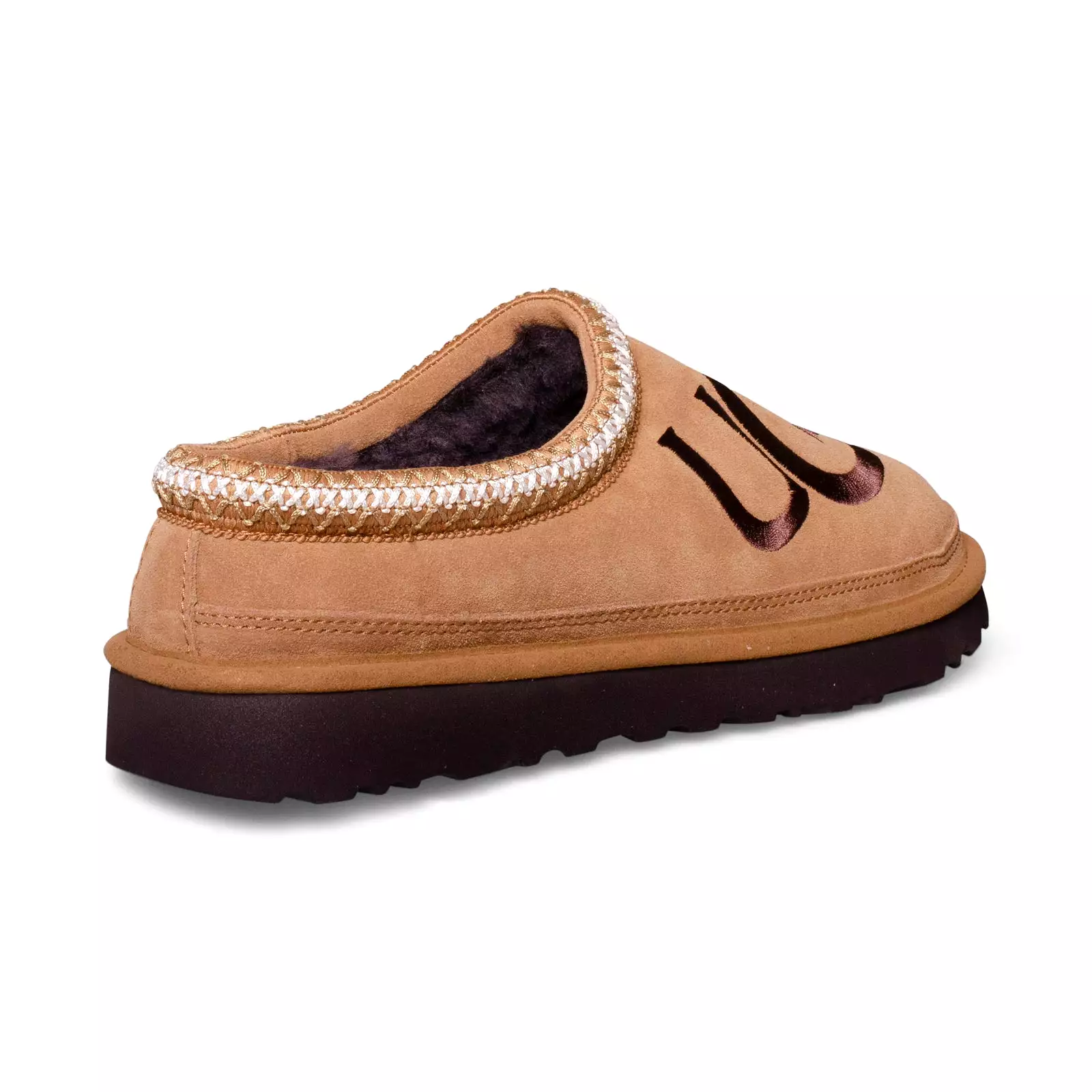 UGG Tasman Logo Chestnut / Espresso Slippers - Men's