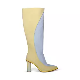 UGG X Tschabalala Self Contrast Heel Yellow / Teal Boot - Women's